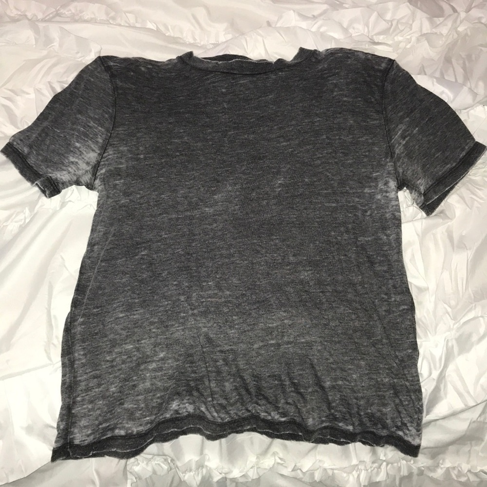 acid wash gray t shirt